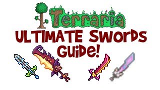 ULTIMATE Terraria Sword Guide Meowmere vs Star Wrath Influx Waver amp Flying Dragon LateEnd Game [upl. by Ahsekan]