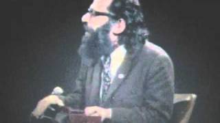 Allen Ginsberg sings Hare Krishna to William Buckley [upl. by Zinck]