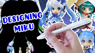 ❄️DESIGNING THE 2023 SNOW MIKU FIGURE ❄️ [upl. by Woods]