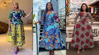 Beautiful African dresses styles for ladies100 Adorable Rich Ankara Aso Ebi amp African Dresses 2024 [upl. by Tullius]