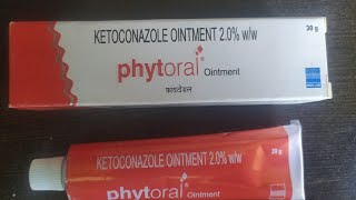 ketoconazole Cream review in hindi  phytoral ointment [upl. by Edia]