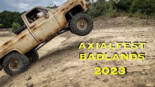 AxialFest Badlands 2023 RC Adventure at an Offroad Park Event Coverage [upl. by Nacul]