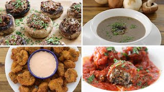 5 Easy Mushroom Recipes [upl. by Lyreb]