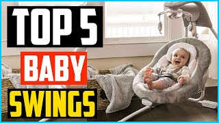 Top 5 Best Baby Swings in 2024 – Reviews [upl. by Rowell]