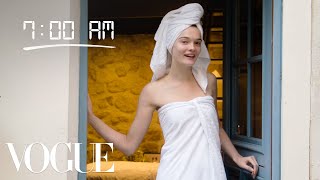 How Top Model Lulu Tenney Gets Runway Ready  Diary of a Model  Vogue [upl. by Demb375]