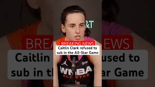 WNBA AllStar Game Caitlin Clark refused to sub in during the third quarter of the game [upl. by Immanuel]