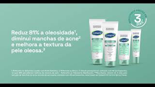 Pele Oleosa e Sensível Apresentando o Sérum Tripla Ação Cetaphil [upl. by Ehc50]