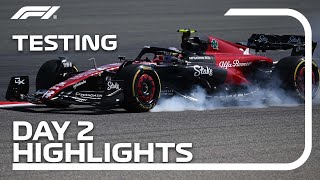 Day 2 Highlights  F1 PreSeason Testing 2023 [upl. by Kcirddec]