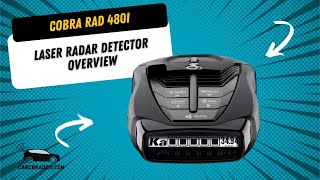 Cobra RAD 480i Laser Radar Detector Overview [upl. by Namqul]