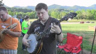 Cherokee Shuffle amp Sled Ride  Townsend Bluegrass Jam 5 5 12 [upl. by Nurse]