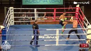 ALTAMURA IN THE RING 2 K1 72Kg Vittorio Cozza VS Roberto Marinotti [upl. by Rhine]