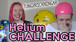 ♥ HELIUM CHALLENGE  Med tungvrickningar [upl. by Lletram]