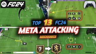 13 combined overpowered and effective attacking tricks on EA FC24 DECEMBER METAdeepresearcherFC [upl. by Tade]