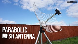 Exploring the Nooelec 21dBi Satellite Mesh Antenna [upl. by Sigismondo]