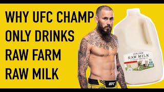 WHY UFC CHAMP drinks only RAW FARM raw milk [upl. by Hiltan]