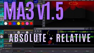 MA3 v15 Using Absolute  Relative in Phasers [upl. by Belshin]