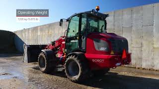 Weidemann 5080T at Ferme Hogue amp Fils [upl. by Washko]