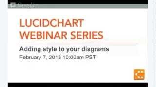 Styling your diagrams  Lucidchart [upl. by Idnek]