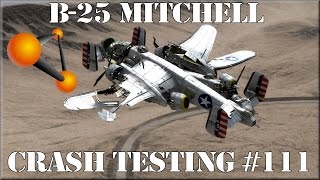 BeamNG Drive B25 Mitchell WWII Bomber Crash Testing 111  Insanegaz [upl. by Caro]