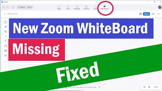 Zoom Whiteboard New Features  Zoom Whiteboard Missing  How To Update Zoom  Zoom Latest Version [upl. by Patty130]