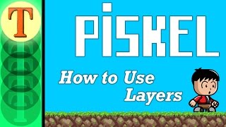 How to Create Pixel Art and Animations with Piskel Tutorial 4  How to Use Layers [upl. by Brott]