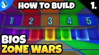 How To Build BIOS ZONE WARS With CUSTOM Teams  PART 1  Fortnite Creative  Detailed Tutorial [upl. by Lyford819]