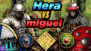 Goths vs Hindustanis  1v1 miguel  vs  AoE2 [upl. by Stoneman]