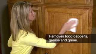 How To Clean Wood Cabinets  Magic® [upl. by Yemorej]