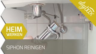 Siphon reinigen  Der Flaschensiphon am Waschbecken [upl. by Holcomb]