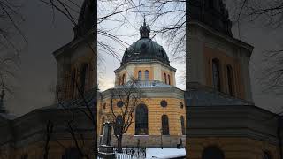 Bells Ringing at Hedvig Eleonora Church in Stockholm Sweden  Hedvig Eleonora kyrka  From 1737 [upl. by Buffum185]