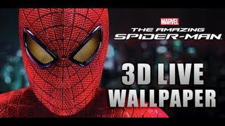 The Amazing SpiderMan 3D Live Wallpaper wClocks [upl. by Correna]