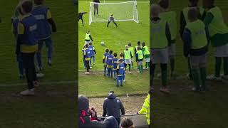 Guard of honour for Northampton Town Vs Charlton Athletic and penalty shoot out on pitch [upl. by Yadroc]