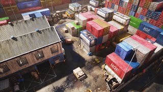 Container Yard Environment  Unreal Engine 5 [upl. by Brittne640]