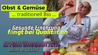 Bleibt Gesund Ernährt euch BIO  Mein Erfahrungsbericht online bestellt bei truebeneckerde [upl. by Idnar544]