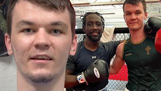 Aaron McKenna SPARRED Terence Crawford WARNS Madrimov on POWER LEVEL UP amp getting STOPPED [upl. by Arac]