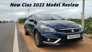 Maruti New Ciaz Alpha 2022 model  Full detailed review [upl. by Ademla]