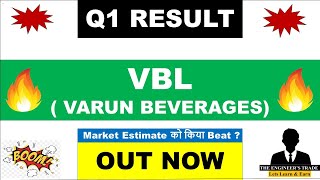 VBL Q1 Results 2025  Vbl Result Today  VBL Share Split  Vbl Latest News  Varun beverages share [upl. by Aryek]