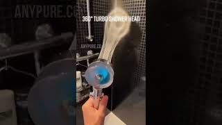 360 Degrees Handheld Turbo Fan Shower head ad 2 111 [upl. by Leahsim76]