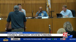 Decatur City Council approves more funding for external police review [upl. by Nuahsak]