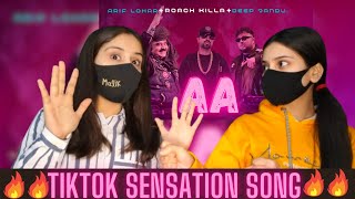 Aa  Roach Killa  Reaction By Girls  Arif Lohar  Deep Jandu  New Song 2024  BP Reaction [upl. by Jarrid115]