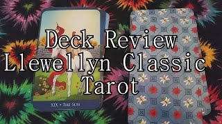 Llewellyn Classic Tarot Deck Review  Flip through [upl. by Akcirederf438]