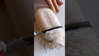 Carving soap on the table asmrsoap asmrsounds soapcutting [upl. by Erolyat]