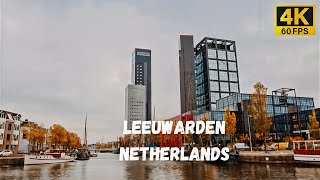 Leeuwarden Netherlands 2024 Walking Tour 4K60FPS [upl. by Oine]