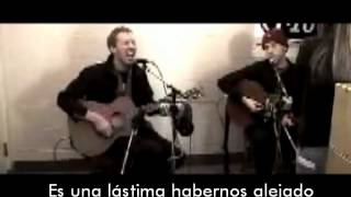 Coldplay The scientist live acoustic subespañol [upl. by Child471]