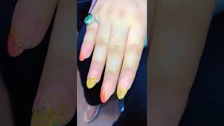 Gel nail extension trending newyork newpost nailart nail [upl. by Roddie]