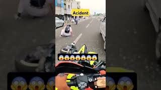 bike accident in India bikers 🤕😱😢 youtube [upl. by Kaitlin33]