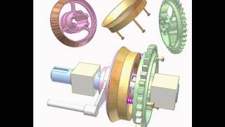 Synchronic toothed clutch 1 [upl. by Admana88]