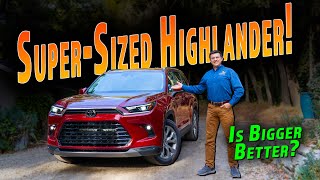 2024 Toyota Grand Highlander Review [upl. by Saudra]