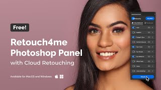 Free Retouch4me Photoshop Panel with Cloud Retouching [upl. by Gaile]