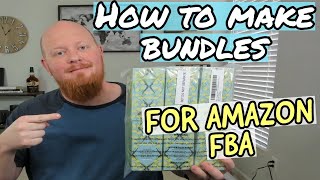 How To Make Bundles On Amazon  Preparing MultiPacks To Send In To Amazon FBA Quick Guide [upl. by Nalid]